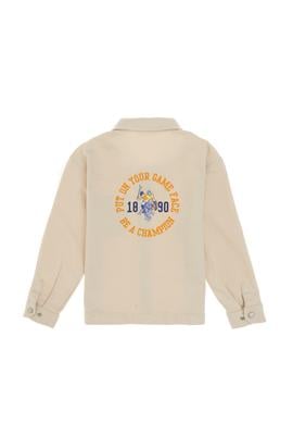 Erkek Çocuk Krem Uzun Kollu Gömlek - 50300403006