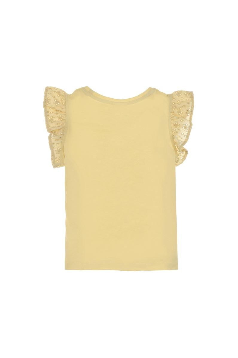 Kız Çocuk Açık Haki Tişört