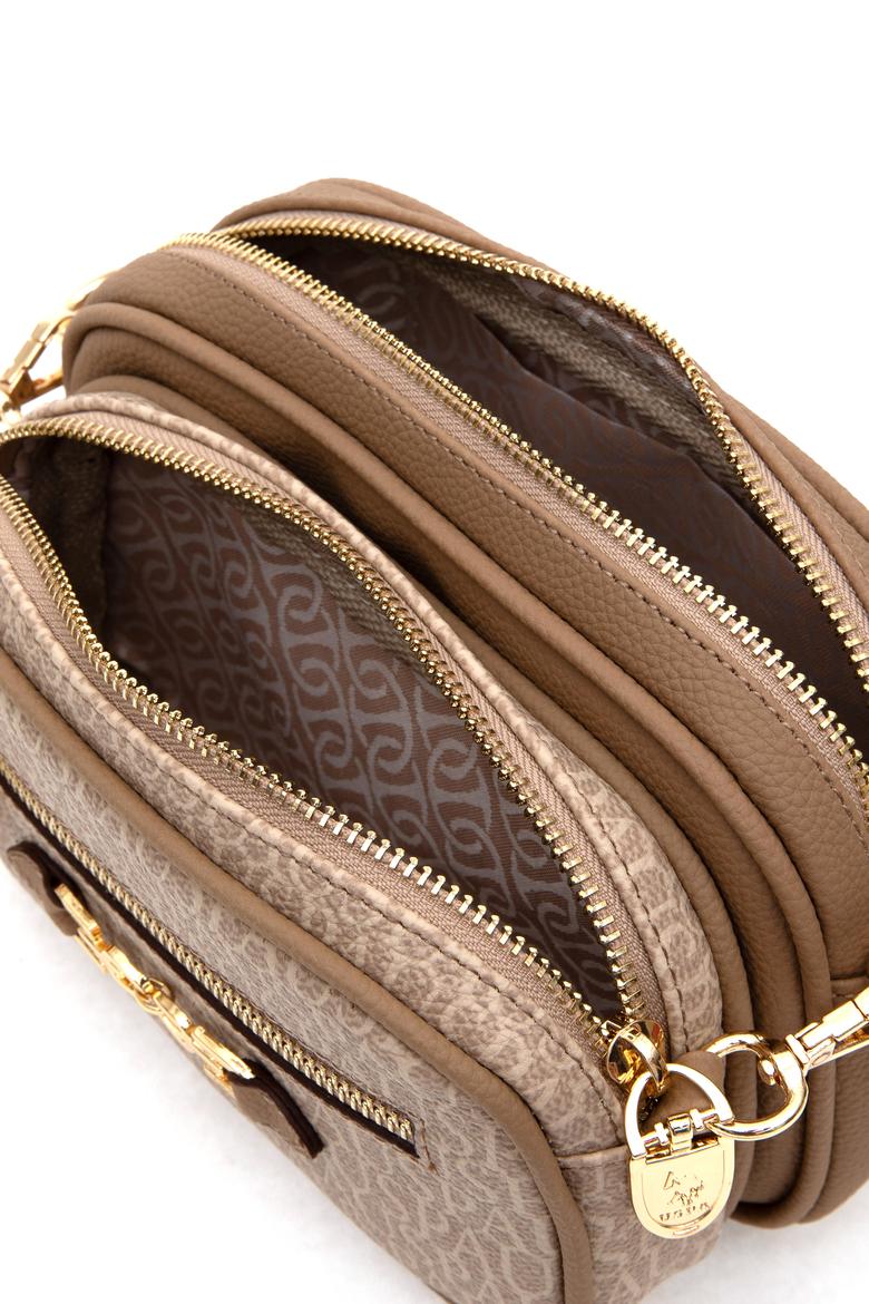 Kadın Koyu Bej Çapraz Çanta - 50304964002