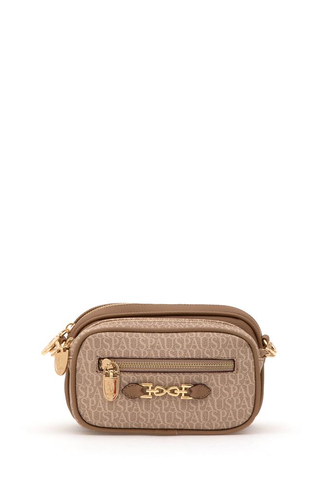 Kadın Koyu Bej Çapraz Çanta