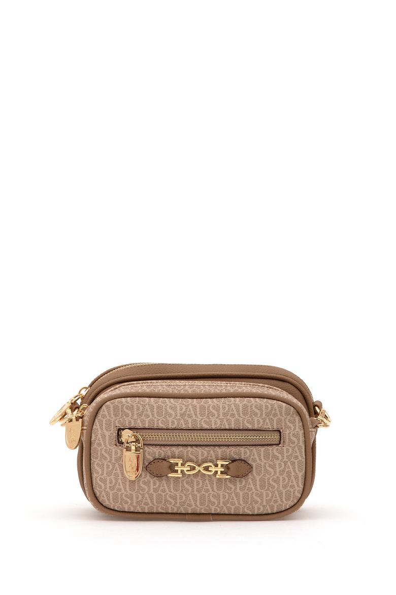 Kadın Koyu Bej Çapraz Çanta