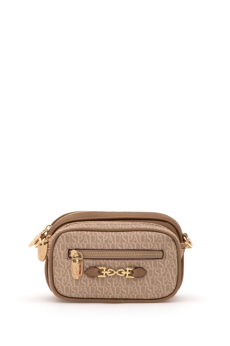 Kadın Koyu Bej Çapraz Çanta