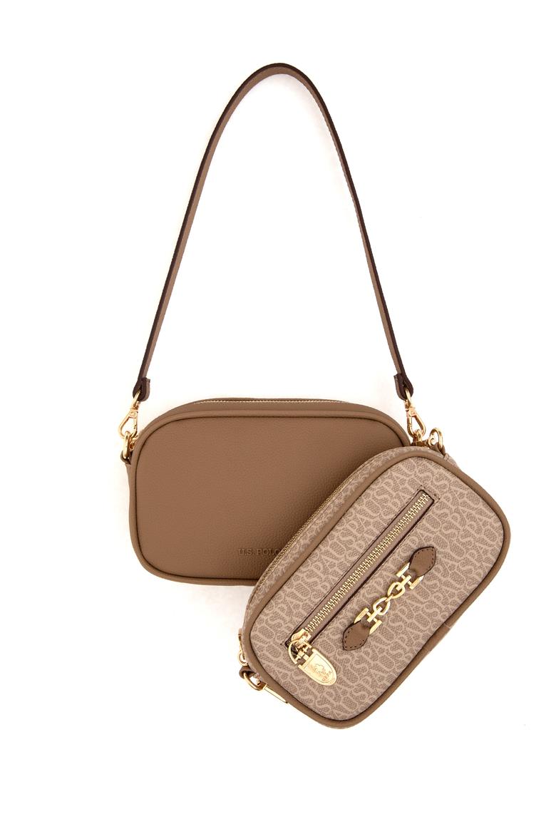 Kadın Koyu Bej Çapraz Çanta - 50304964002