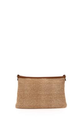 Kadın Bej Çıkarılabilir Askılı Hasır El Çantası - 50307117001