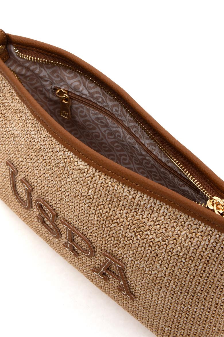 Kadın Bej Çıkarılabilir Askılı Hasır El Çantası - 50307117001