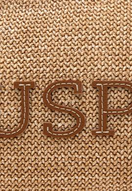 Kadın Bej Çıkarılabilir Askılı Hasır El Çantası - 50307117001