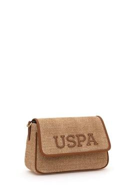 Kadın Bej Hasır Çapraz Çanta - 50307118001