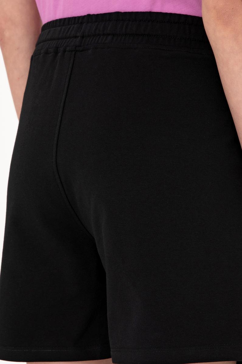 Kadın Siyah Örme Şort