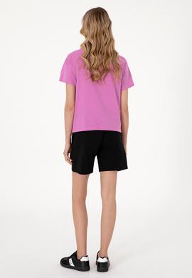 Kadın Siyah Örme Şort - 50305755040