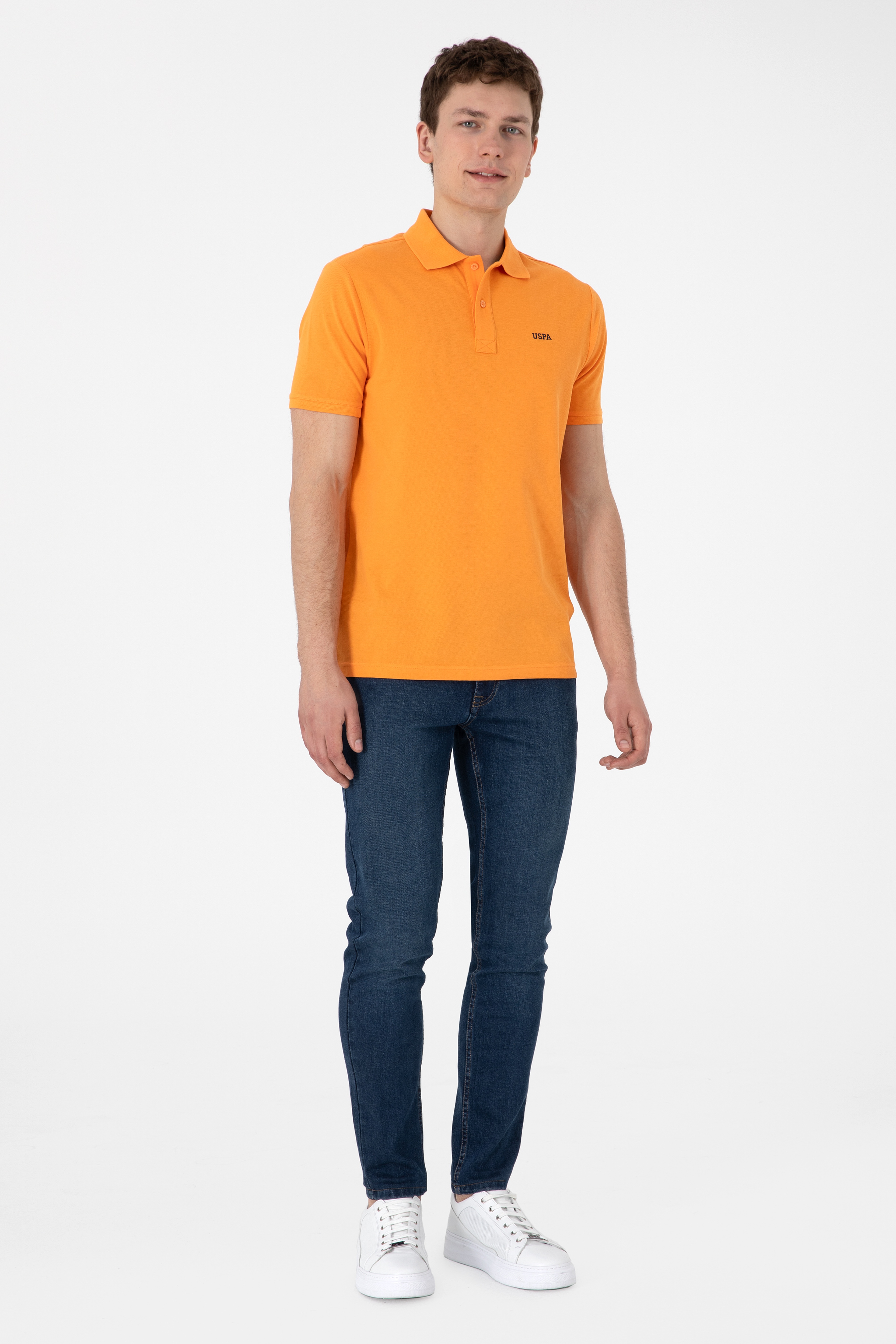 Erkek Mavi Slim Fit Jean Pantolon - Image 3