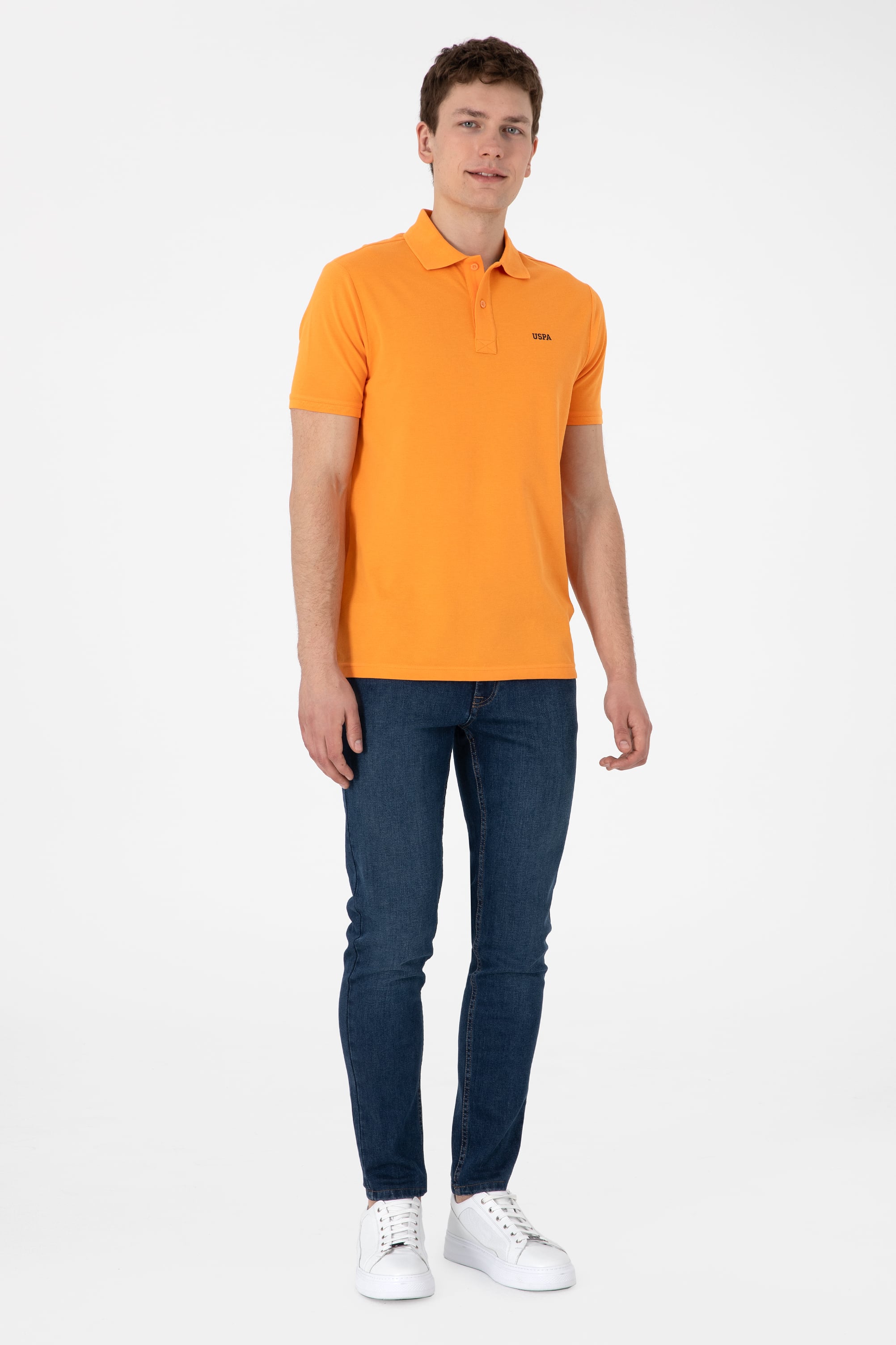 Erkek Mavi Slim Fit Jean Pantolon