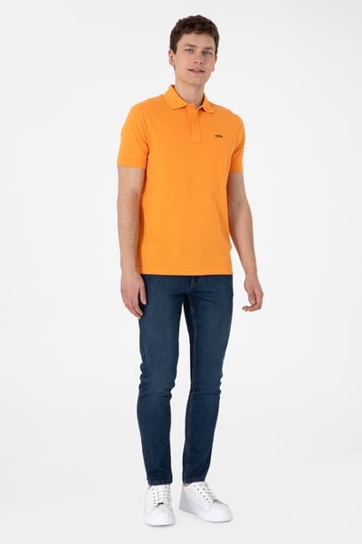 Erkek Mavi Slim Fit Jean Pantolon