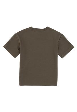 Erkek Çocuk Vizon Comfort Bisiklet Yaka Tişört - 50299902010