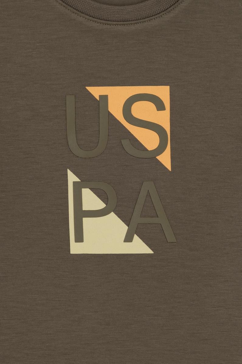 Erkek Çocuk Vizon Comfort Bisiklet Yaka Tişört