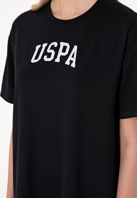 Kadın Siyah Modal Karışımlı Bisiklet Yaka Mini Boy Örme Elbise - 50306675022