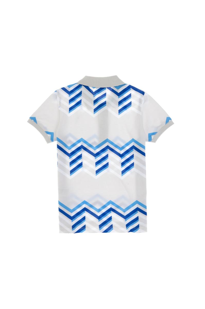 Erkek  Çocuk Açık Gri Polo Yaka Tişört