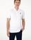 Erkek Regular Fit Fermuarlı Beyaz Dokulu Tişört