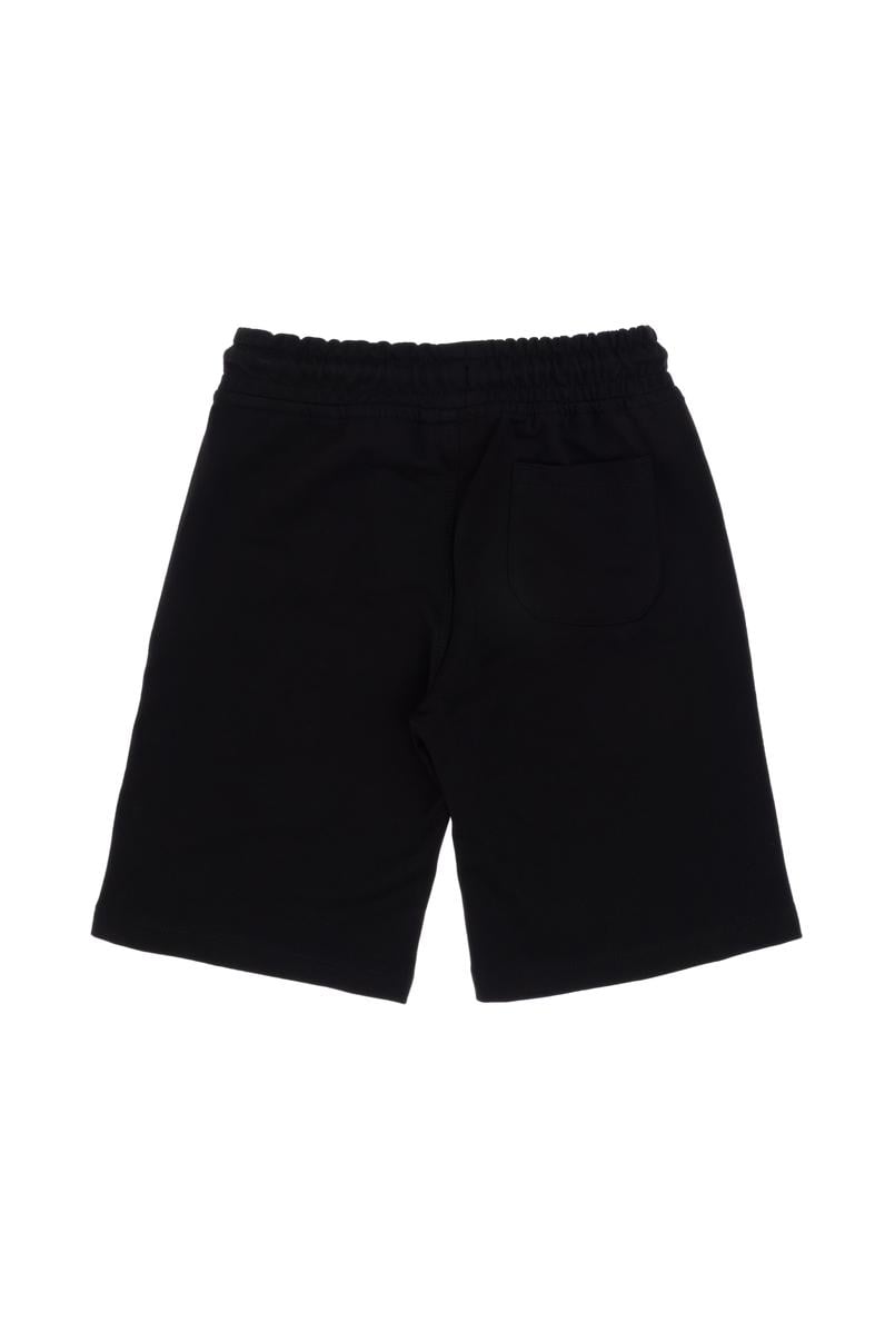 Erkek Çocuk Siyah Örme Şort