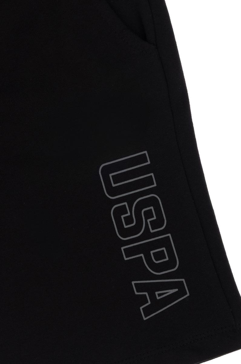 Erkek Çocuk Siyah Örme Şort