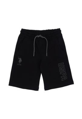 Erkek Çocuk Siyah Örme Şort - 50306485004