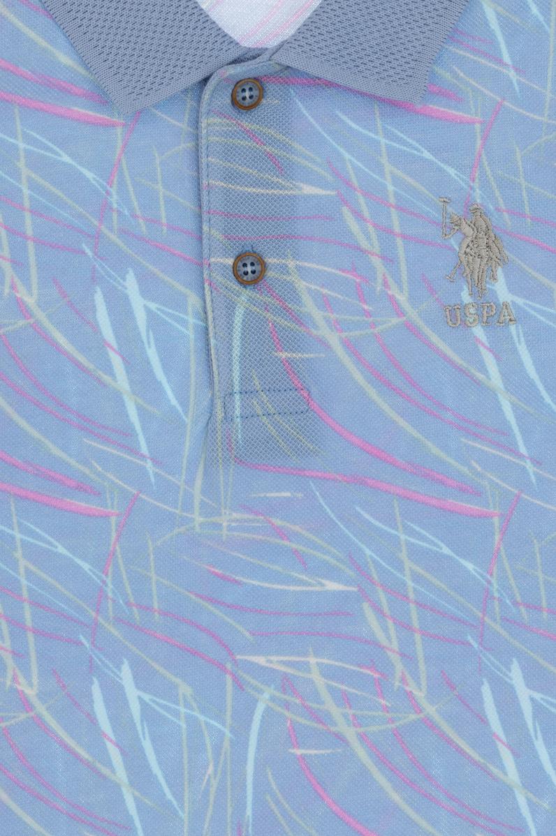 Erkek Çocuk Mavi Polo Yaka Tişört