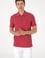 Erkek Regular Fit Polo Yaka Vişne Tişört