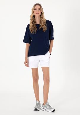 Kadın Beyaz Örme Şort - 50300840011