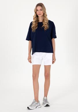 Kadın Beyaz Örme Şort - 50300840011