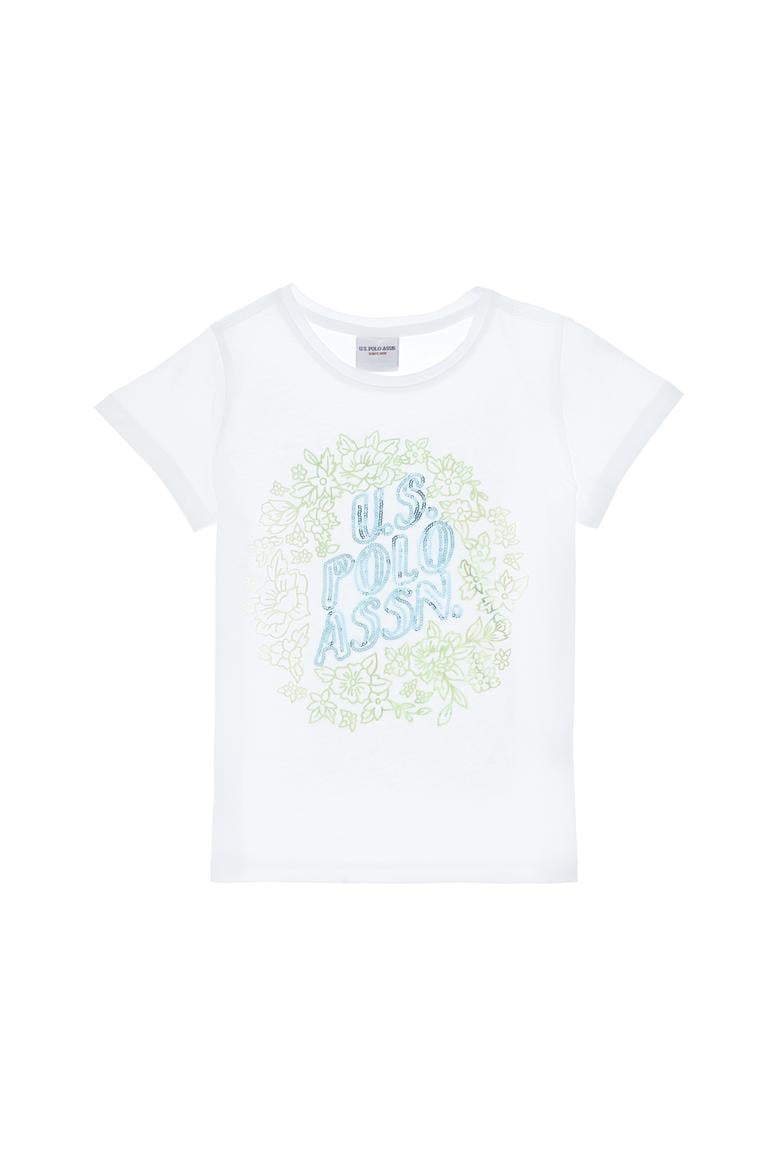 Kız Çocuk Beyaz Tişört - 50300982003