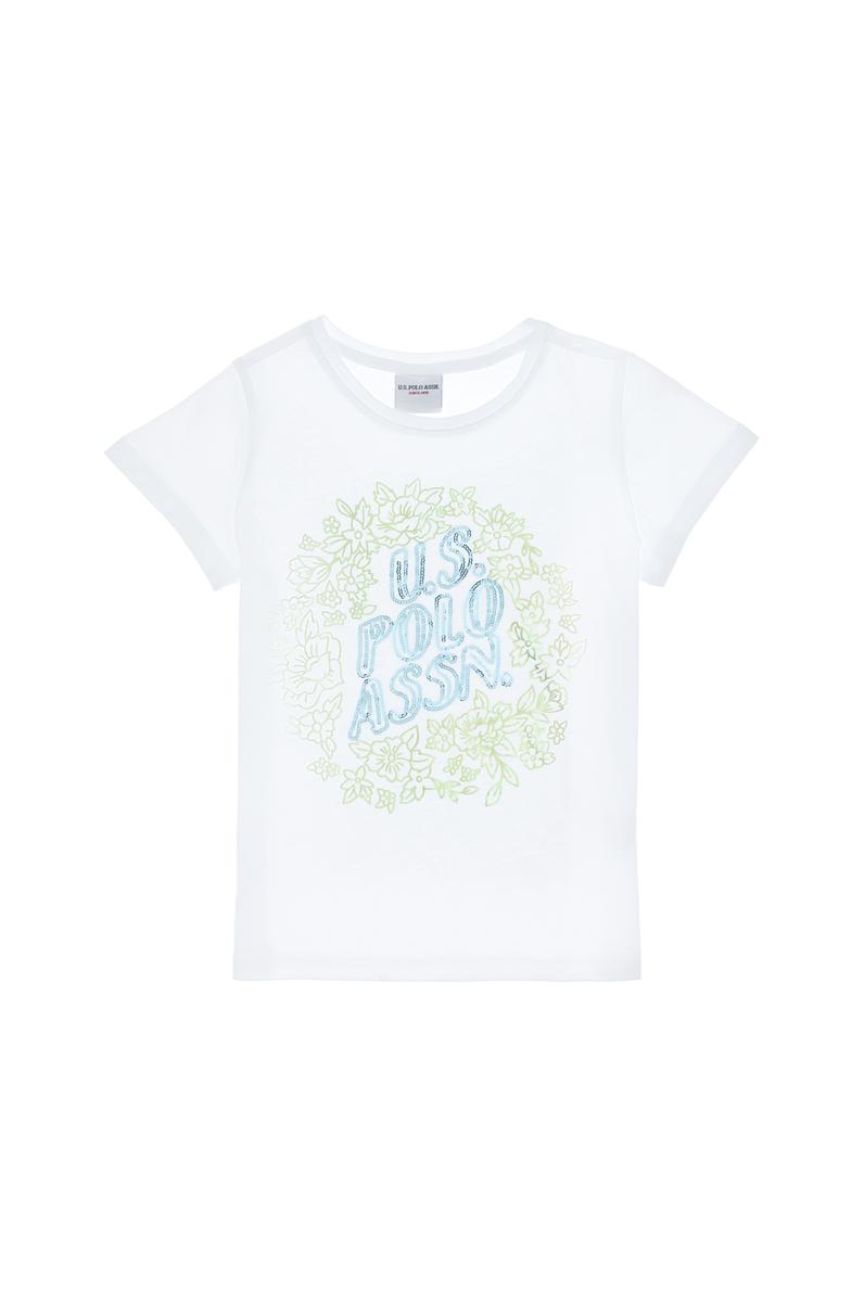 Kız Çocuk Beyaz Tişört