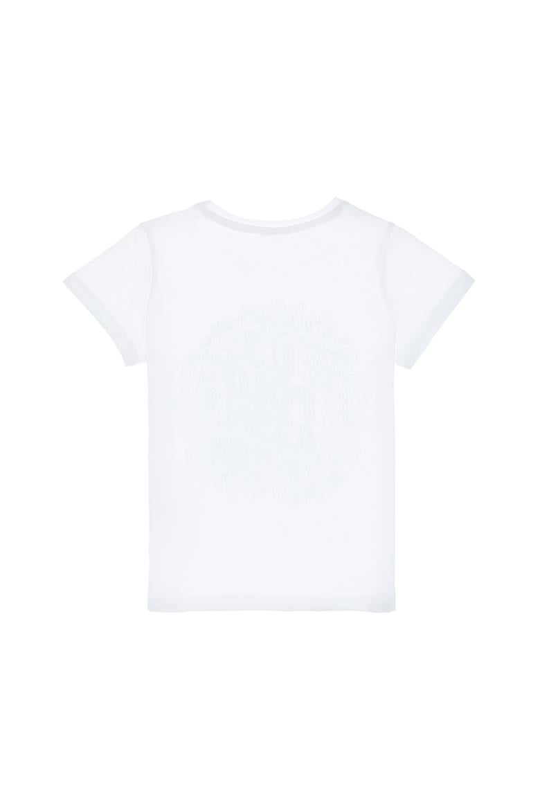 Kız Çocuk Beyaz Tişört - 50300982003