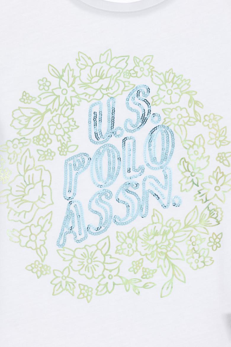 Kız Çocuk Beyaz Tişört - 50300982003