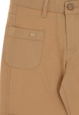 Kız Çocuk Camel Kargo Kanvas Pantolon - 50300869017
