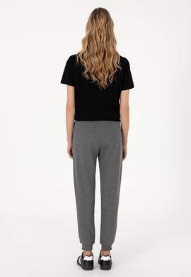 Kadın Antrasit Melanj Eşofman Altı - 50289539072