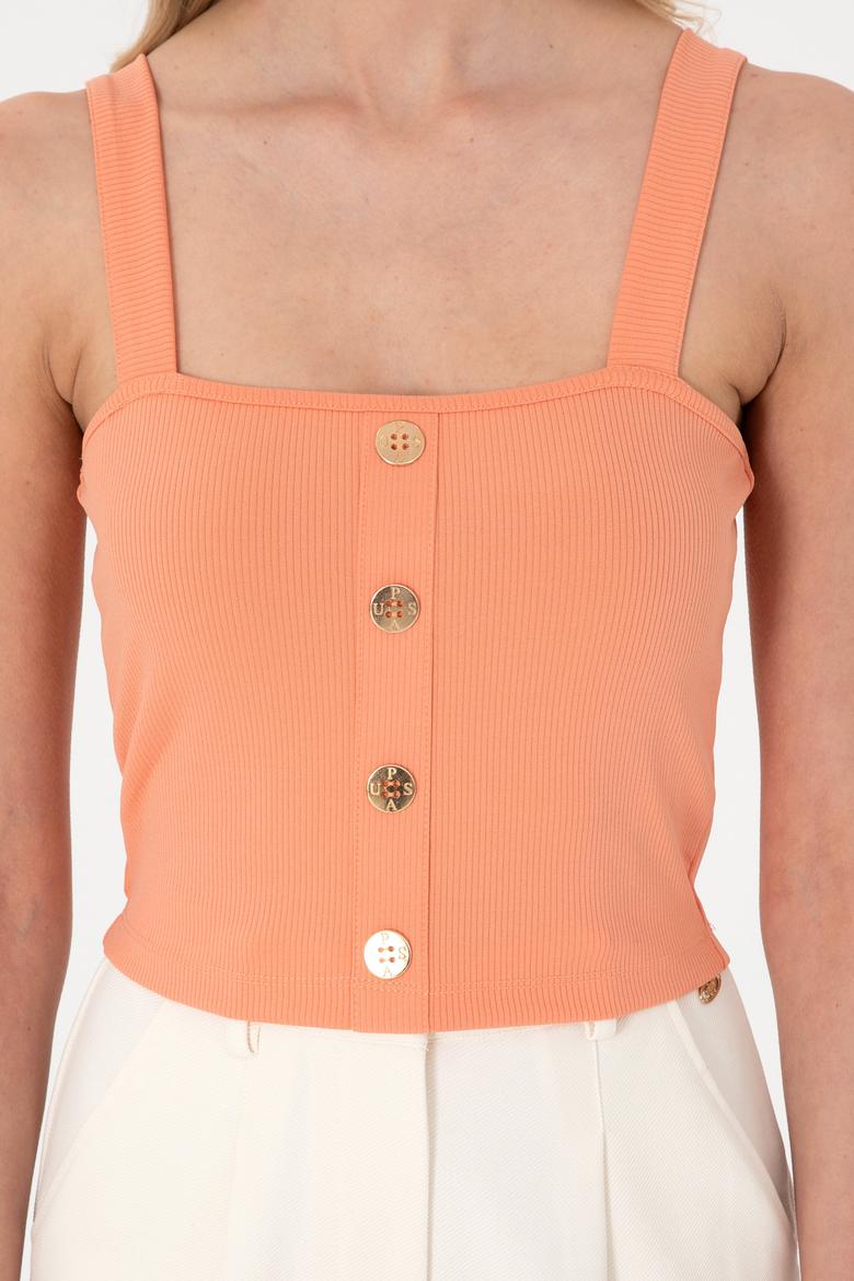 Kadın Somon Tişört - 50286100005