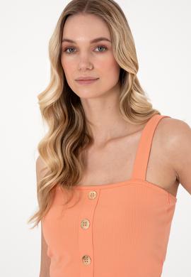 Kadın Somon Tişört - 50286100005