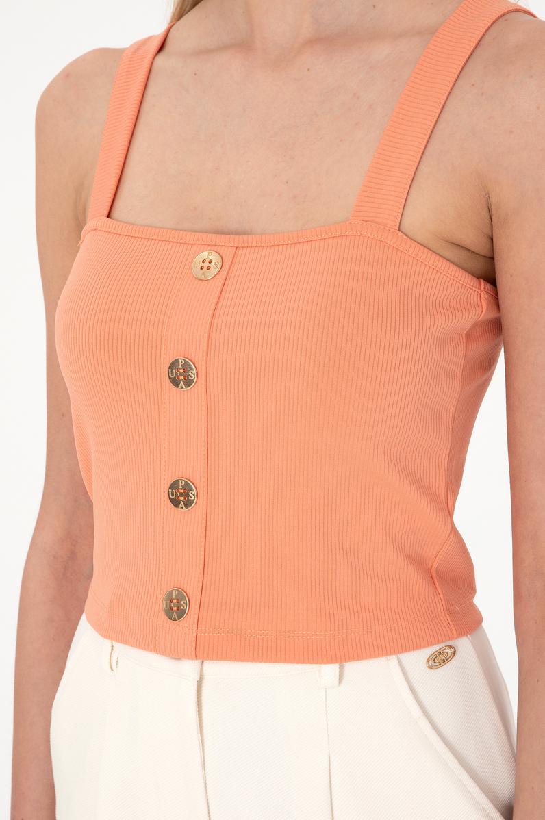 Kadın Somon Tişört