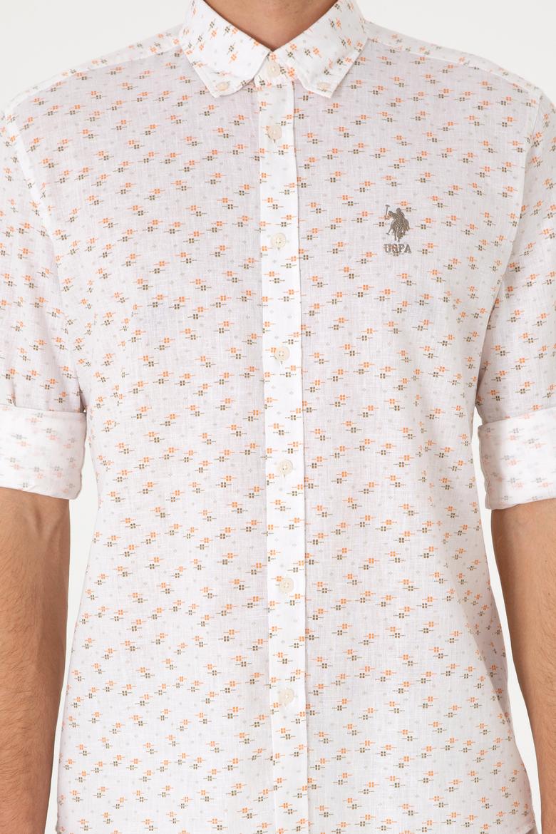 Erkek Haki Uzun Kollu Gömlek - 50288374015