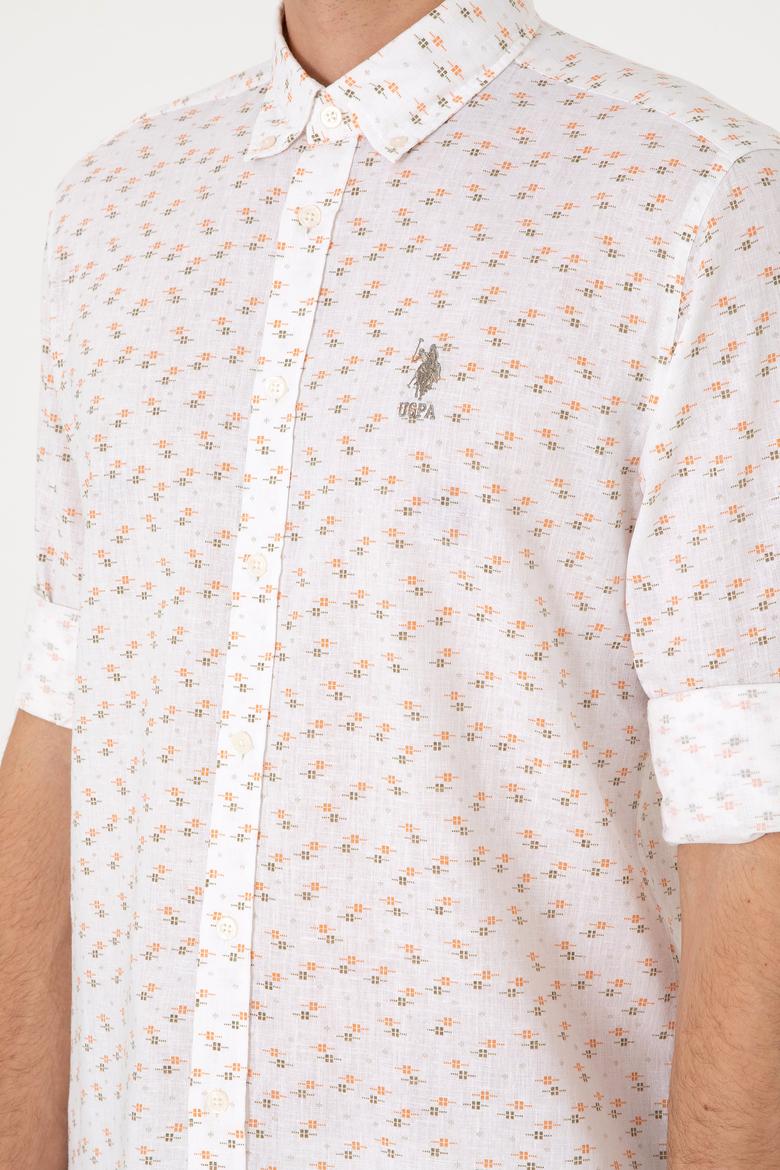 Erkek Haki Uzun Kollu Gömlek - 50288374015