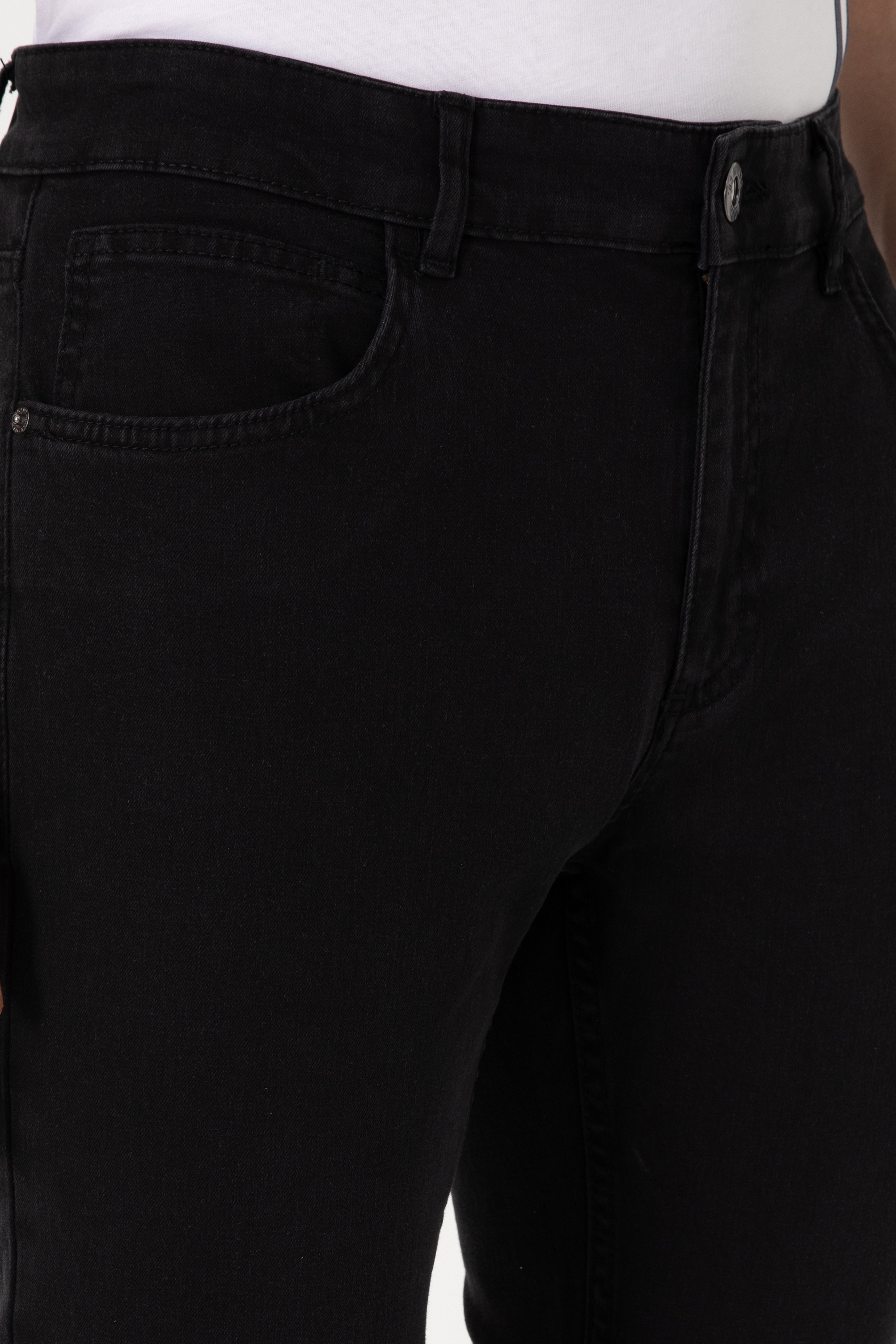 Erkek Siyah Jean Pantolon