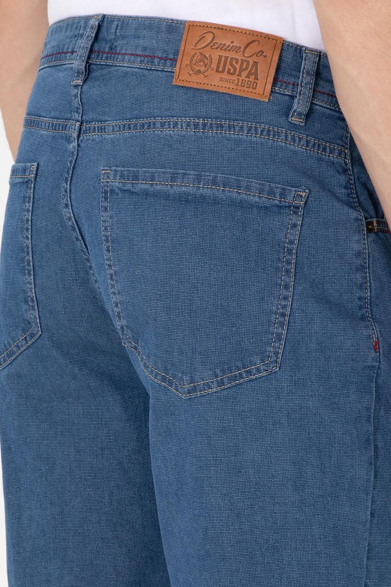 Erkek Mavi Jean Şort - 50304349005