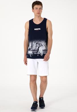 Erkek Beyaz Örme Şort - 50300150006