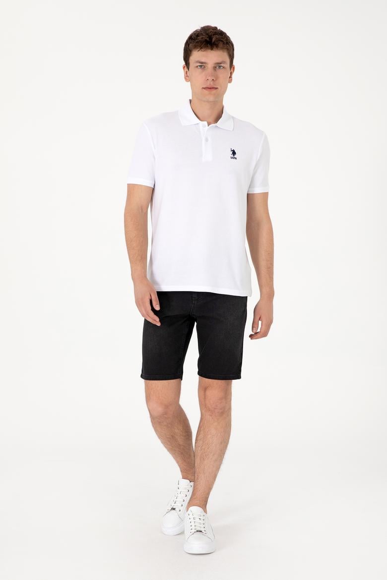 Erkek Siyah Jean Şort