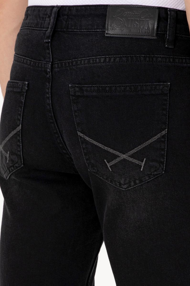 Erkek Siyah Jean Şort