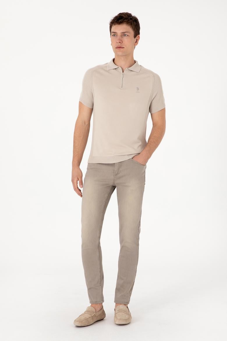 Erkek Taş Slim Fit Jean Pantolon