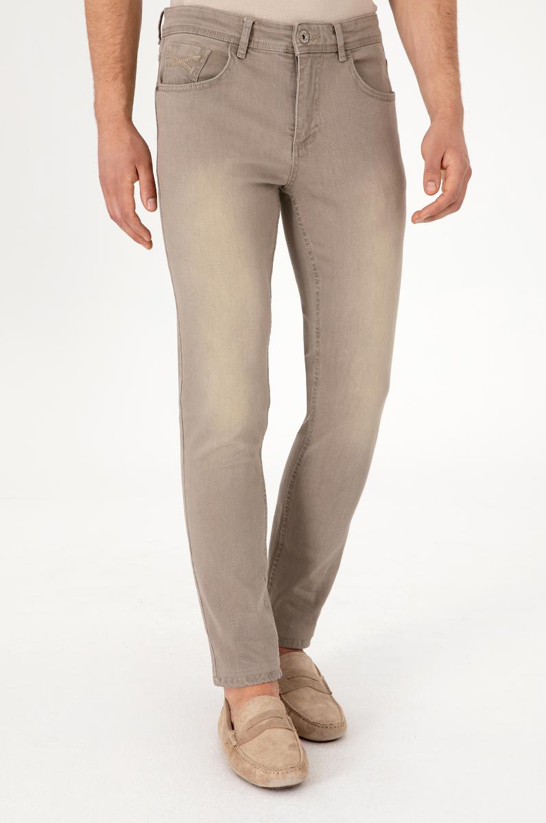 Erkek Taş Slim Fit Jean Pantolon