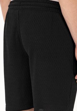 Erkek Siyah Örme Şort - 50308794016
