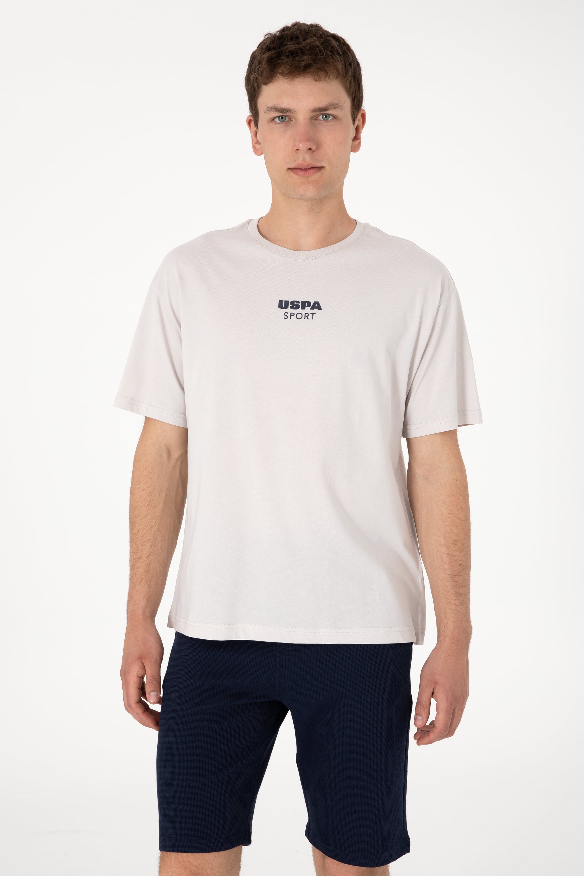 تی شرت یقه گرد ریلکس مردانه یو اس پولو | U.S. Polo Assn. - تصویر 3