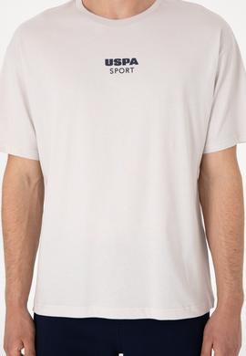 Erkek Comfort Fit Bisiklet Yaka Açık Gri Tişört - 50299970009