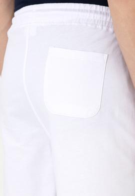 Erkek Beyaz Örme Şort - 50300150006